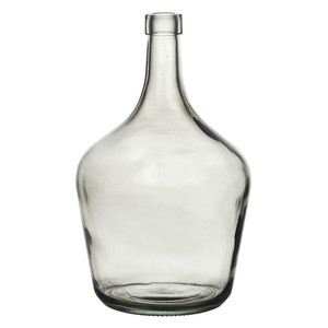 Vase Lerco Bonbon, glass, smoked