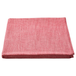 SVARTSENAP Tablecloth, pink-red, 145x240 cm