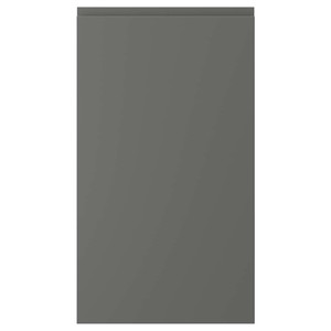 VOXTORP Front for dishwasher, dark grey, 45x80 cm