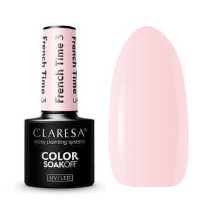 CLARESA UV/LED Color Gel Polish French Time 3 5g