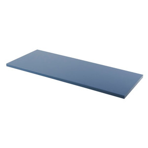 GoodHome Bathroom Countertop Perma 120 x 45 cm, dark blue