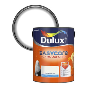 Dulux EasyCare Matt Latex Stain-resistant Paint 5l impeccable white