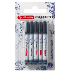 Herlitz Ink Cartridge my.pen 5pcs, blue