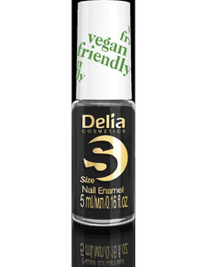 Delia Cosmetics Vegan Friendly Nail Enamel no. 231 Black Orchid 5ml