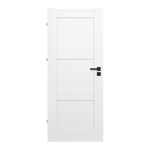 Internal Door Tre 80, left, white