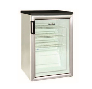 Whirlpool Glass Door Display Refrigerator ADN140W