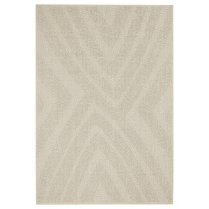 FULLMAKT Rug flatwoven, in/outdoor, beige/mélange, 170x240 cm
