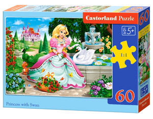 Castorland Children's Puzzle Princess with Swan 60pcs 5+