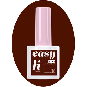 Hi Hybrid UV Gel Polish Easy 3in1 #621 Hot Chocolate Vegan 5ml