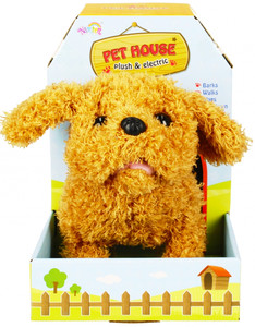 Pet House Interactive Dog, random colours, 3+