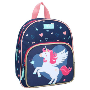 Children's Backpack PRET Stay Silly Unicorn, blue