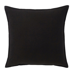 GoodHome Cushion Hiva 60 x 60 cm, black