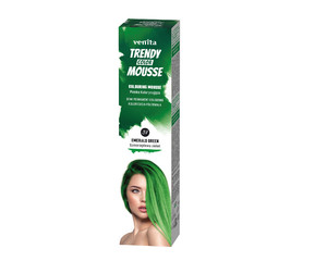 Venita Trendy Color Mousse Semi-Permanent Colouring 37 Emerald Green 75ml