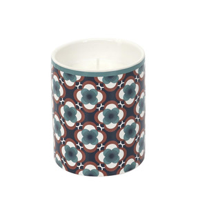 Scented Candle Morocco, dark blue-dark red