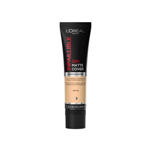 L'Oreal Infallible 24H Foundation Matte Cover no. 130 True Beige 30ml