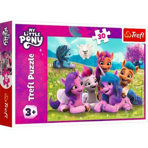 Trefl Children's Puzzle My Little Pony Friendly Ponies 30pcs 3+