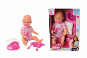 New Born Baby Baby Doll 38cm with Accessories 3+