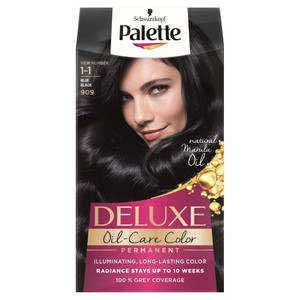 Palette Deluxe Permanent Hair Dye No. 909 Navy Black