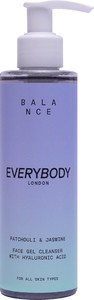 EVERYBODY Balance Face Gel Cleanser Patchouli & Jasmine 93% Natural 50ml