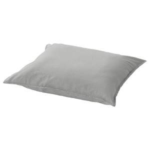 ÄNGSLILJA Pillowcase, grey, 50x60 cm