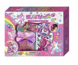 Pecoware Beauty Mini Packet & Head Set Hair Accessories Unicorn 6+