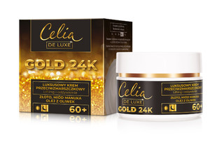 Celia Gold 24K Luxurious Anti-Wrinkle Cream 60+ Lifting Nourishing 50ml