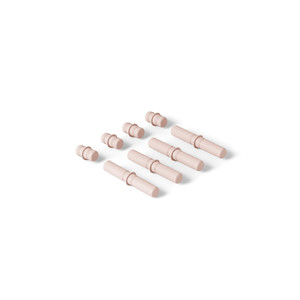 MODU 8 connector pegs, soft rose