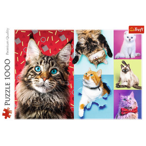 Trefl Jigsaw Puzzle Happy Cats 1000pcs 12+