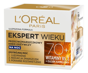 L'Oreal Age Expert 70+ Nourishing Anti-Wrinkle Night Cream 50ml