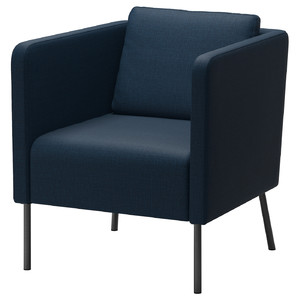 EKERÖ Armchair, Shiftebo dark blue