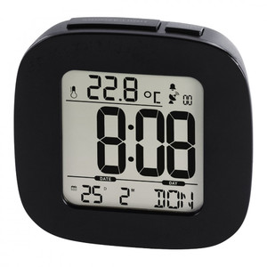 Hama Radio Alarm Clock RC45, black
