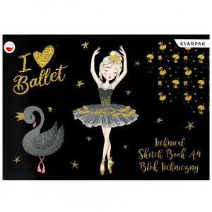 Technical Sketch Book A4 20pcs Ballerina