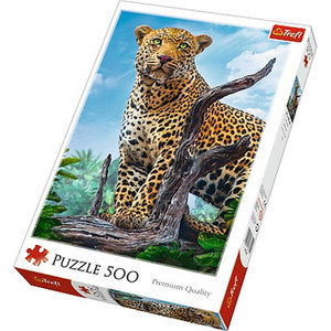 Trefl Jigsaw Puzzle Wild Leopard 500pcs 10+