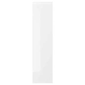 VOXTORP Door, high-gloss white, 20x80 cm