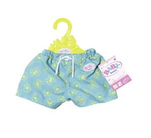 Zapf BABY born Holiday Swimshorts 43cm, 1pc, assorted designs, 3+