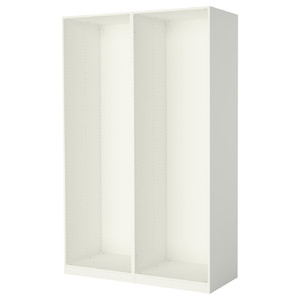 PAX 2 wardrobe frames, white, 150x58x236 cm