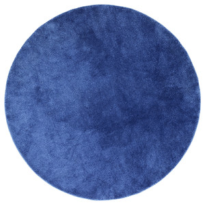 STOENSE Rug, low pile, blue, 195 cm