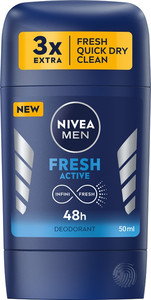 Nivea Men Anti-Perspirant Deodorant Stick Fresh Active 50ml