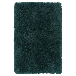 LMTJÄRN Bathroom rug, grey-turquoise, 60x90 cm