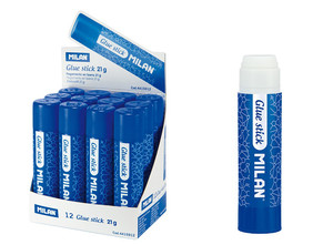 Milan Glue Stick 21g White 12pcs