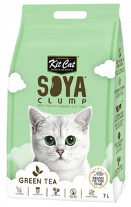 Kit Cat Cat Litter 100% Natural Biodegradable ECO Soya Clump Green Tea 7L