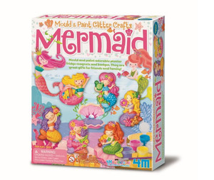 Mould & Paint Glitter Crafts Mermaid 5+