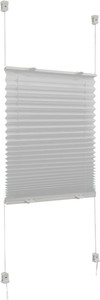 Pleated Blind Colours Caprera 42 x 150 cm, white