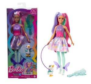 Barbie Doll Fairytale Outfit And Pet, the Glyph A Touch Of Magic HLC35 3+