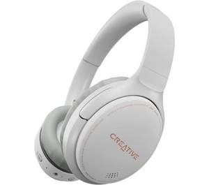 Creative Labs Wireless Over-ear Headphones with Hybrid Active Noise Cancellation Zen Hybrid, white