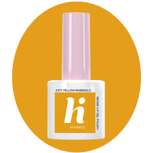 Hi Hybrid Hybrid UV Gel Polish Fiesta #271 Yellow Marigold 5ml