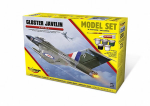 Mirage Model Kit British Subsonic Interceptor Aircraft Gloster Javelin F Mk9 14+