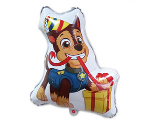 Foil Balloon Paw Patrol Chase 49x60cm