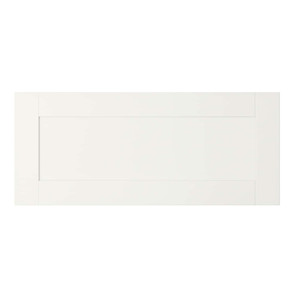 HANVIKEN Drawer front, white, 60x26 cm