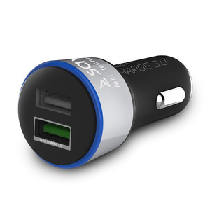 Elmak Car Quick Charger 3.0A Savio SA-06/B 3.0A, 2xUSB